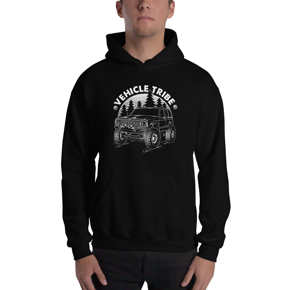 Jeep XJ Trail hoodie Vehicle Tribe